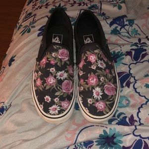 Floral vans